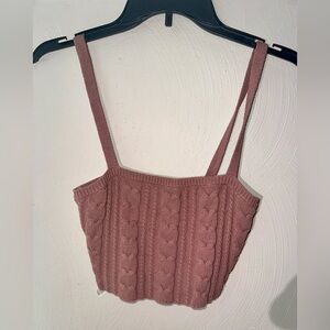 Knit crop top - never worn!